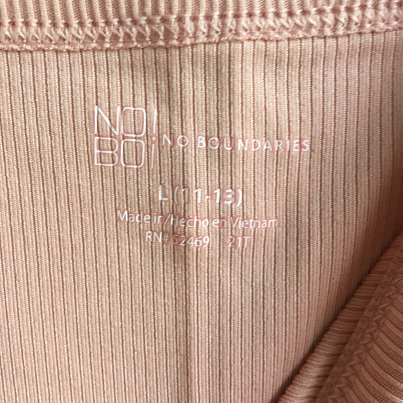 NO BOUNDARIES | brand new ribbed pink tank - Picture 4 of 7